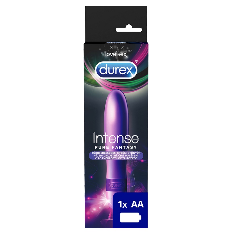 Vibrator viteze multiple Intense Pure Fantasy, Durex